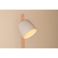 Fabuleux lampadaire en bois cylindre lampadaire ambiant et mise au point salon moderne veilleuse coin décor à la maison