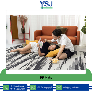 100% Alfombrillas tejidas de polipropileno PP Resistente a la corrosión e impermeable Alfombra de picnic al aire libre a un precio competitivo - Product Image 2