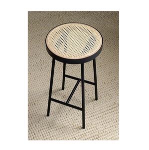 Tabouret ottoman en métal de style européen avec coussin dessus de siège en vrac accessoire de meuble tabouret élégant Offre Spéciale - Product Image 3