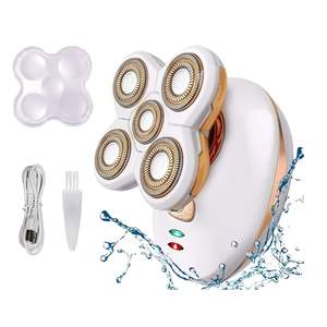 Rasoir électrique sans fil pour femme, style moderne, indolore pour une épilation impeccable, lumière LED, alimentation USB, rechargeable 800 mAh - Product Image 1