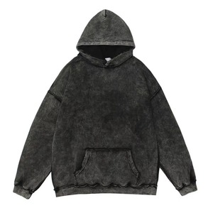 Sudadera con Capucha de Primera Calidad, 100% Algodón, Lavada con Ácido, Precio de Mayoreo, Fabricación Directa de Fábrica - Product Image 5