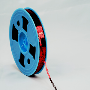 고속 다중 헤드 자수 기계용 클래식 글리터 시리즈 100m 스팽글 테이프 |   1.5mm, 18mm |   스팽글 - Product Image 1