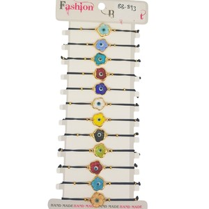 Pulsera de Hilo con Dijes de Ojo Turco - Product Image 2