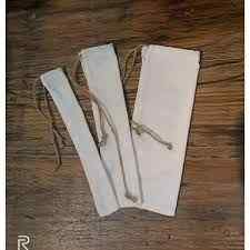 Metallic Ivory Straw Bag
