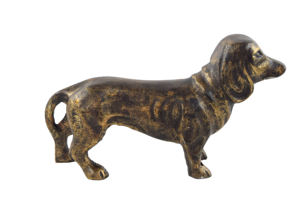 Escultura de Perro Moderna de Estilo Antiguo, Hecha a Mano en Aluminio, Móvil, Artesanía Metálica, Decoración para Mesa de Hogar u Hotel, Aniversario - Product Image 2