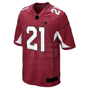 Nouveauté, maillot de football américain de haute qualité, respirant, vente en gros de maillots de football américain - Product Image 1