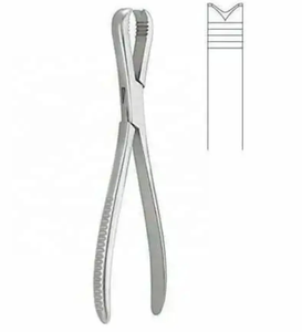 Fórceps de sujeción ósea con instrumento de cirugía médica de trinquete de IMANS - Product Image 5