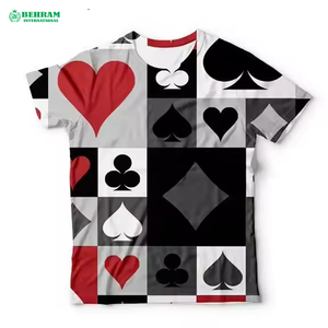 T-shirt Homme Sublimé à Manches Courtes Coupe Ample Sur Mesure Grande Taille 100% Polyester Respirant Anti-Boulochage Écologique Séchage Rapide - Product Image 3