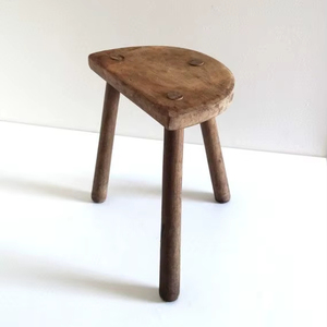 Taburete de madera elegante con acabado pulido perfecto para casas modernas villas de lujo Hoteles Apartamentos y baños familiares - Product Image 1