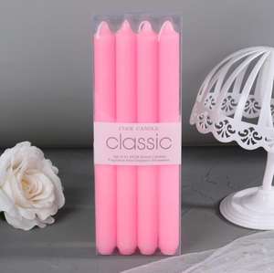 Hot Sale 4 Pack Unscented Smokeless <b>Candles</b> for Home Decoration - Product Image 3