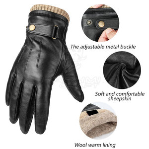 Gants de conduite haut de gamme fabriqués avec un matériau doux et respirant offrant un ajustement confortable, une excellente adhérence et une flexibilité supérieure des mains - Product Image 3