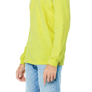 Camisetas de manga larga, tela suave, ideales para uso prolongado, camisetas de manga larga, diseño versátil para uso diario informal, camiseta de manga larga - Product Image 3