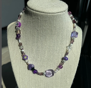 Colorful Chunky <b>Beaded</b> <b>Necklaces</b> <b>Necklace</b>, Fringe <b>Beaded</b> Bandana - Product Image 1