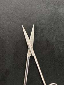 Tijera de vendaje de acero inoxidable de alta precisión al por mayor, herramienta quirúrgica Manual de inserción Tc, certificado CE Clase II ISO13485 para - Product Image 3