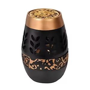 Handmade Wooden <b>Bakhoor</b> Burner Arabic Design <b>Oud</b> Fragrance Holder with Aromatherapy - Product Image 3