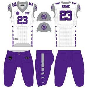 Custom Sublimated <b>Spandex</b> American Football Uniforms Integrated Jerseys and <b>Pants</b> Set Style - Product Image 1