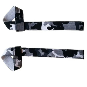 Sangle d'entraînement de gym personnalisable en gros, support de poignet unisexe, néoprène, cuir rembourré, protection professionnelle, léger - Product Image 4