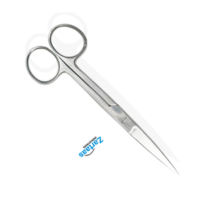 Tijeras de operación estándar de acero inoxidable de alta calidad Tijeras ginecológicas rectas afiladas/afiladas de 14,5 cm - Product Image 3