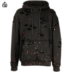 เสื้อฮู้ดสำหรับผู้ชายผ้าฝ้าย100% 2025เทอร์รี่รุ่นเฮฟวี่เวทโอเวอร์ไซส์ - Product Image 1