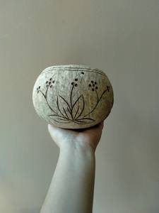 ชามกะลามะพร้าวแบบแฮนด์เมดออกแบบเองงานฝีมือเวียดนามธรรมชาติเป็นมิตรกับสิ่งแวดล้อมสำหรับเป็นของขวัญทางธุรกิจ - Product Image 6