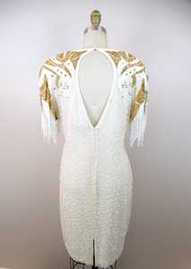 เสื้อผ้าตอนเย็นสวยๆพร้อมลูกปัดหินทำมืออุปกรณ์เสริมป้องกันไฟฟ้าสถิตย์สำหรับงานปาร์ตี้ค็อกเทลดีไซน์ใหม่มีสไตล์ - Product Image 2