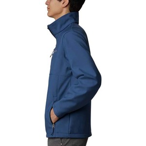 Nouvelle veste softshell, design personnalisé, vêtements de travail d'hiver, veste softshell zippée imperméable et coupe-vent doublée de polaire pour homme - Product Image 3
