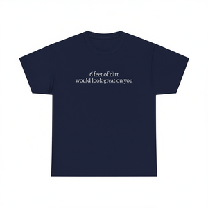 T-shirt Unisex a Maniche Corte con Girocollo, Stampa Serigrafica Promozionale per Adulti, Maglietta Divertente con Meme Offensivo - Product Image 3