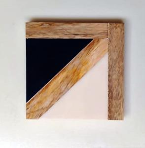 Custom Material Coaster Set Classic Style round Stone Pads for Kitchen Made in India - Product Image 6