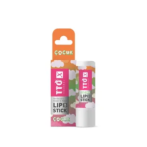TTO-X Rouge à Lèvres Enfants Fruits Mixtes SPF 20 5 Gr Non-Collant Nourrissant Hydratant avec Vitamine E Huile de Jojoba & Beurre de Karité Classique - Product Image 1