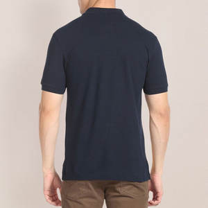 Diseño OEM logotipo personalizado diseño OEM ropa de calle Polo de manga corta para hombre Camiseta Polo solapa media manga - Product Image 4