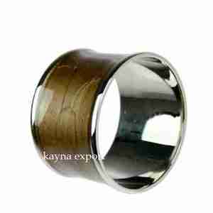 Rond de serviette Antique fini dernière forme de concepteur rond de serviette en métal en gros commande en gros pas cher prix de gros décor de Restaurant - Product Image 4