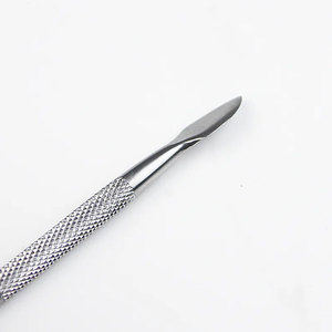 Poussoir à ongles double face en acier inoxydable Mini Design Manucure Outil de soin des cuticules Usine directe pour le nettoyage des ongles - Product Image 4