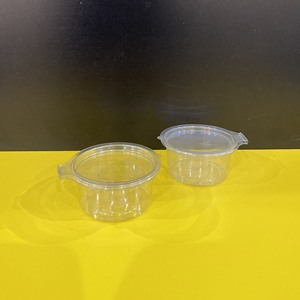 Offre de Noël Fournisseur Vietnamien Vente chaude 2025 Gobelets à sauce en plastique PET 2oz 60ml Jetables à emporter avec couvercle à charnière - Product Image 5