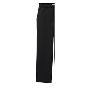 Pantalon femme en toile de coton, nouveau design, automne, meilleure qualité, taille mi-haute, devant plat, faible MOQ, prix de gros, fabriqué au Pakistan - Product Image 3