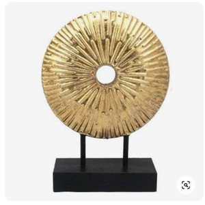 Articles de table décoratifs de style européen Sculpture d'art minimaliste Décoration abstraite créative d'hôtel de luxe Ornements en métal - Product Image 4