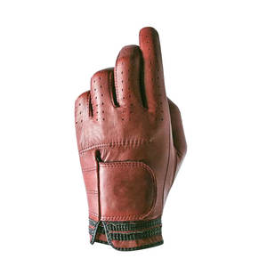 ถุงมือกอล์ฟหนังสีขาวมีโลโก้ออกแบบได้ตามต้องการ - Product Image 1