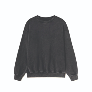 สเวตเชิ้ตคอกลมแบบสวมหัวสำหรับผู้ชายเสื้อสเวตเตอร์คอตตอน100% แห้งเร็วระบายอากาศปรับแต่งได้ใหม่น้ำหนักปกติ - Product Image 6