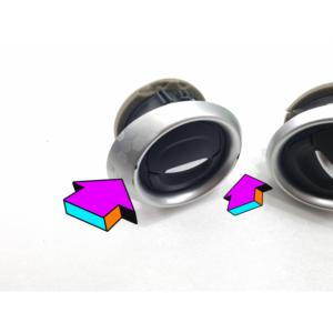 REJILLAS DE VENTILACIÓN DEL TABLERO DERECHO Y IZQUIERDO RENAULT Clio Serie IV 687605663R (12>19) - Product Image 4