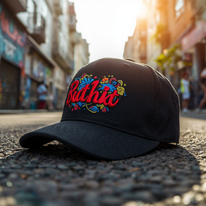 Embroidered Cotton Unisex <b>Snapback</b> <b>Cap</b> Casual Streetwear Hat with OEM ODM Customization - Product Image 3