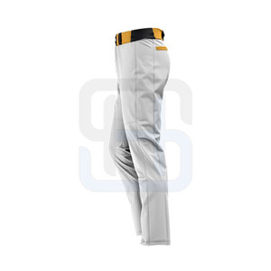 ชุดเบสบอลคุณภาพสูงขายดี สีตัดกันสวยงาม ผลิตจากโพลีเอสเตอร์ 100% สำหรับทีมมืออาชีพ แห้งเร็ว น้ำหนักเบา ระบายอากาศได้ดี - Product Image 6