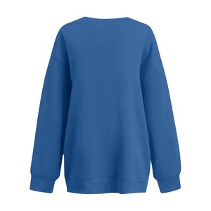 Jersey de mujer sólido informal de gran tamaño cuello redondo manga larga uso diario 2025 jersey de mujer Primavera Verano - Product Image 6