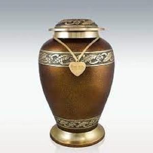 Urna para adultos de diseñador hecha a mano de calidad superior, suministros funerarios de Metal al por mayor con estilo clásico, urnas de cremación Industrial - Product Image 4