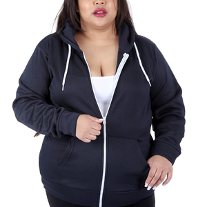 Women's Casual Grey Zipper <b>Pullover</b> Hoodie <b>Jumper</b> Breathable Cotton Fleece Top with Printed Hood for Winter Streetwear - Product Image 3