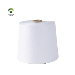 Échantillon d'origine écologique certifié GRS d'aujourd'hui Support ouvert recyclé 50/50 Composition Fil mélangé de coton pour le tricot - Product Image 3