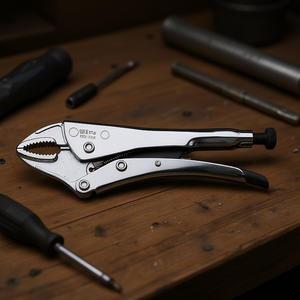 Alicates de mandíbulas cóncavas ajustables con bloqueo automático - Product Image 3