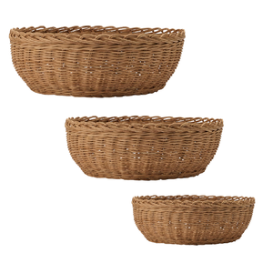 Nouveau et meilleur panier en rotin de concepteur de qualité supérieure panier de concepteur fait à la main classique élégant fantaisie nouveau panier en rotin - Product Image 4