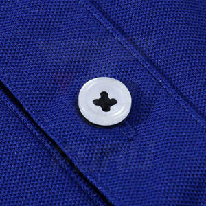 Polo en coton piqué personnalisé pour hommes – Vente en gros, lourd, respirant, uni, décontracté, à manches courtes - Product Image 3