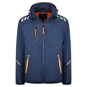 แจ็กเก็ตผ้านิ่มสำหรับผู้ชายเสื้อแจ็กเก็ตกันหนาวระบายอากาศได้ดีทันสมัยพร้อมโลโก้ออกแบบได้ตามต้องการ - Product Image 1