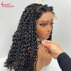 Wholesale Premium <b>Deep</b> <b>Wave</b> <b>Wig</b> Hair Extensions 100% Raw Vietnamese Human Hair Original Quality Ready to Ship - Product Image 5
