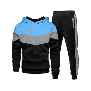 Ensemble de survêtement pour homme Streetwear 2025, sweat-shirt et pantalon de survêtement 2 pièces, 100% coton, logo imprimé personnalisé, ensembles de jogging, survêtements unisexes - Product Image 1
